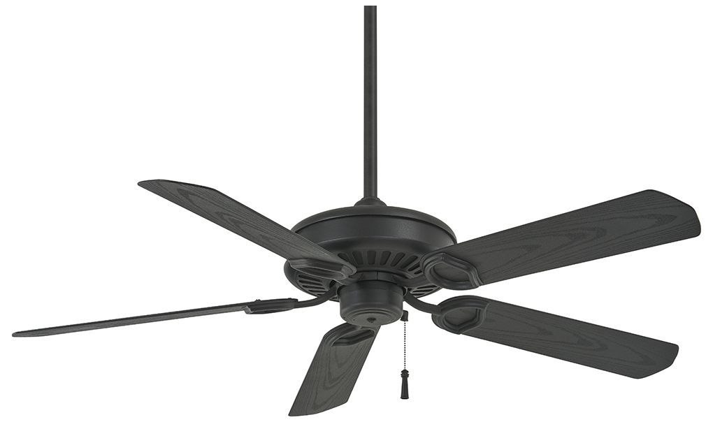 Image 2 Minka Aire Sundowner 54-inch Textured Coal Outdoor Ceiling Fan