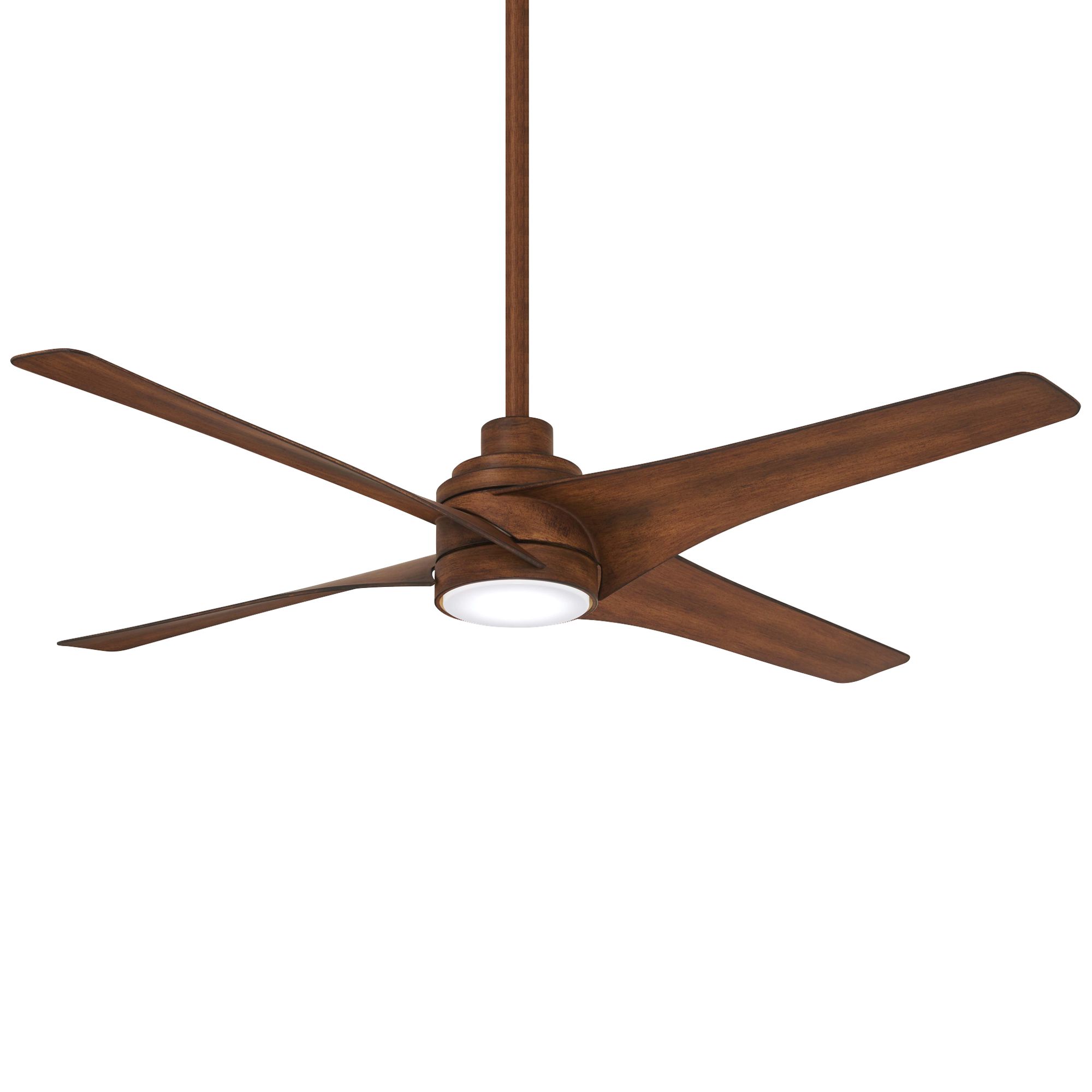 Image 2 Minka Aire Swept LED 56-inch Distressed Koa Ceiling Fan