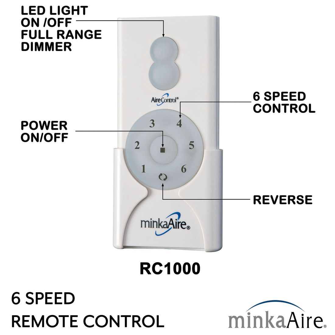 Minka-Aire Switch 60-in LED Brushed Nickel 3-Blade Dual Mount Ceiling Fan
