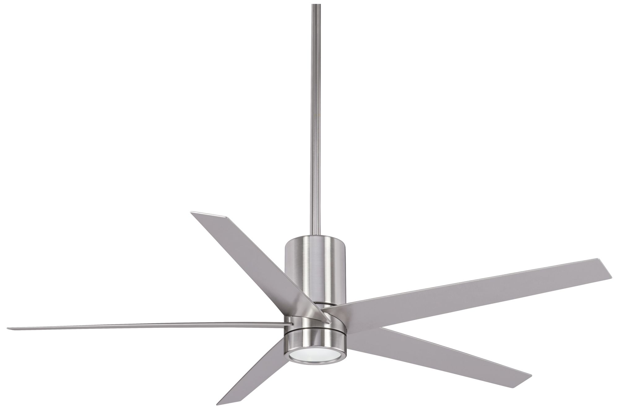 Image 2 Minka Aire Symbio 56-inch LED Brushed Nickel Indoor Ceiling Fan