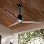1_Minka-Aire Tempri 56-in LED Coal Black Indoor/Outdoor 3-Blade Ceiling Fan