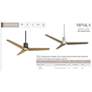 3_Minka-Aire Tempri 56-in LED Flat White Indoor/Outdoor 3-Blade Ceiling Fan more views