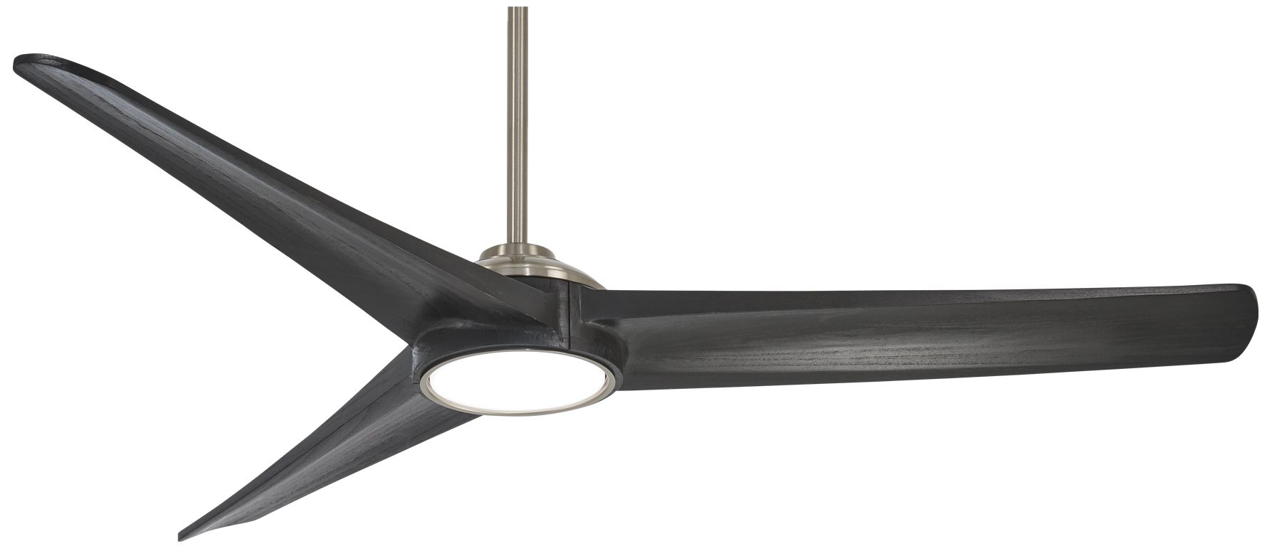 Image 2 Minka Aire Timber 68-inch LED Brushed Nickel Indoor Ceiling Fan