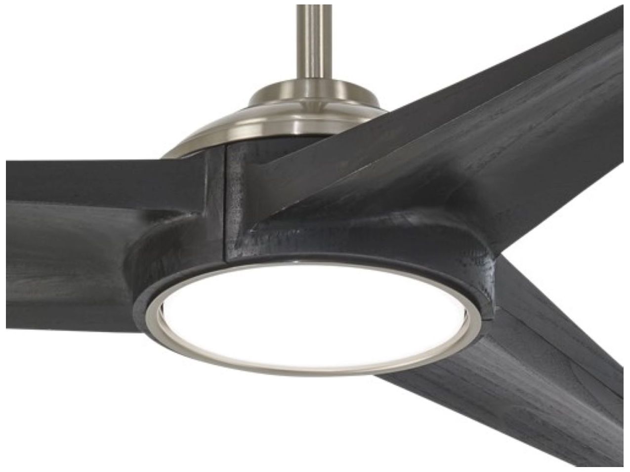 Image 3 Minka Aire Timber 68-inch LED Brushed Nickel Indoor Ceiling Fan more views