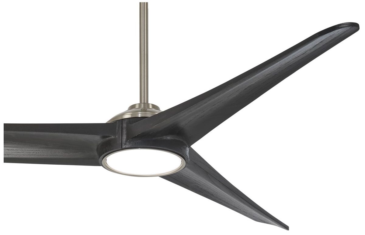 Image 5 Minka Aire Timber 68-inch LED Brushed Nickel Indoor Ceiling Fan more views
