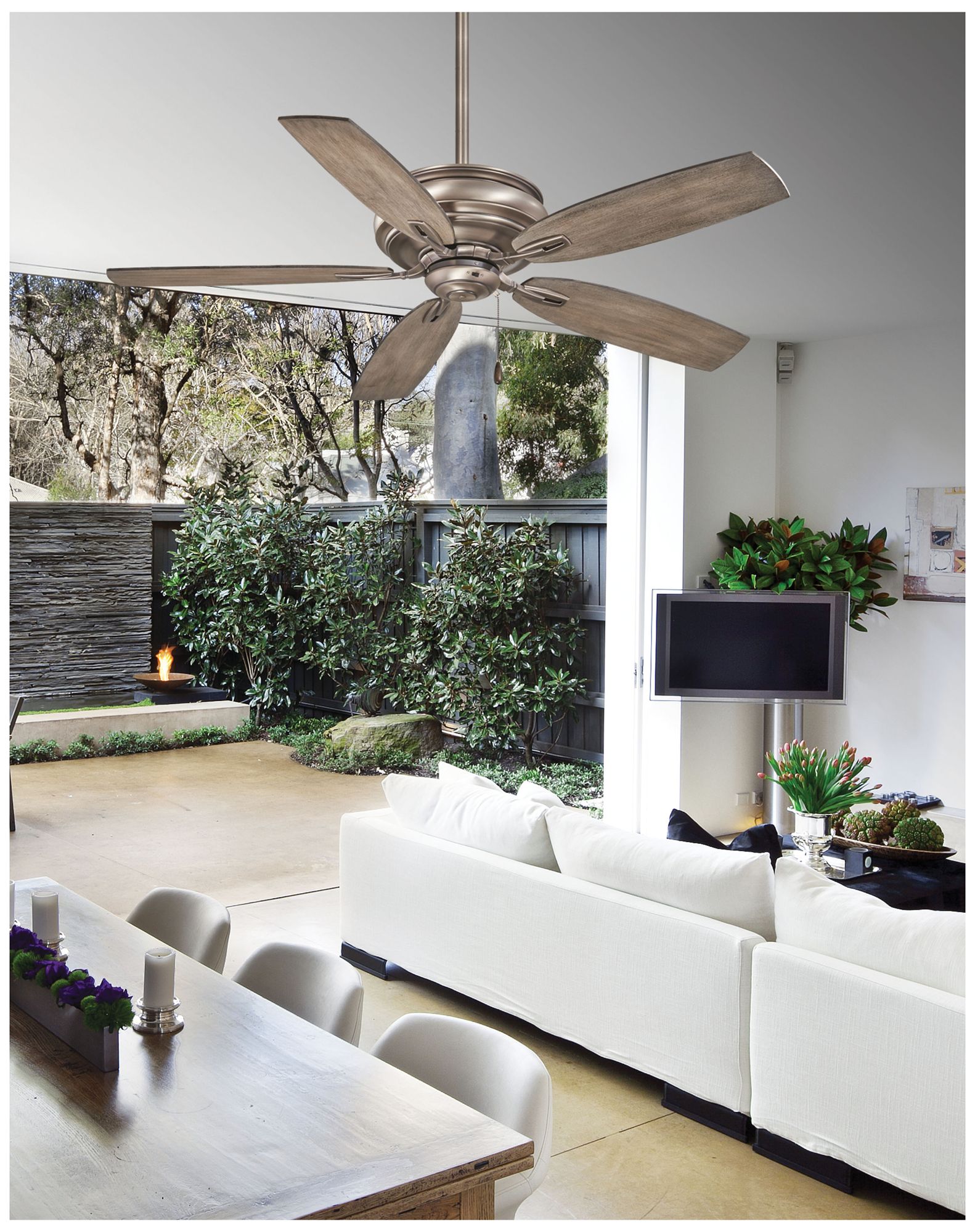 Image 5 Minka Aire Timeless 54-inch French Beige Indoor Ceiling Fan more views