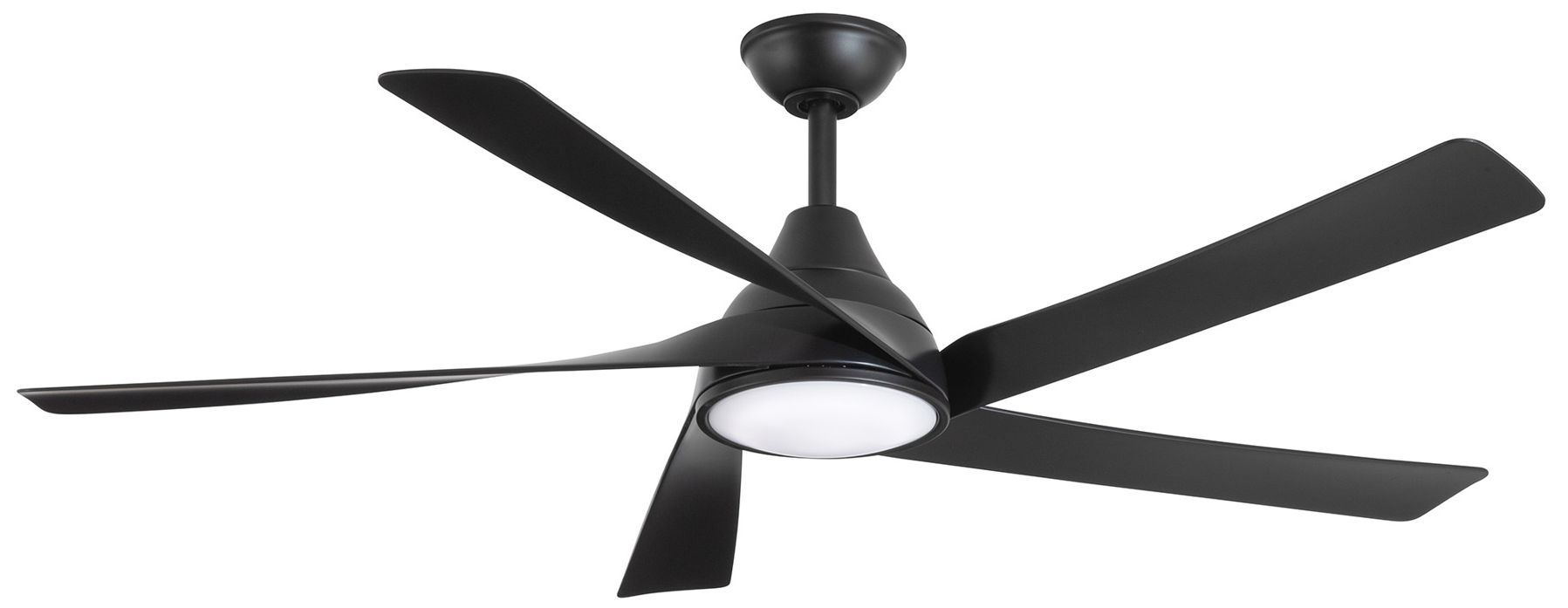 Image 2 Minka Aire Transonic 56-Inch LED Black Ceiling Fan