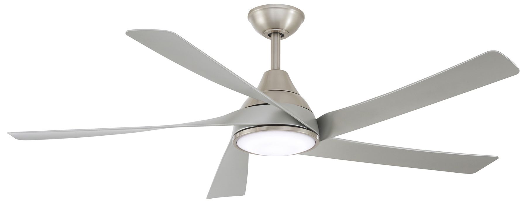 Image 2 Minka Aire Transonic 56-Inch LED Brushed Nickel Ceiling Fan