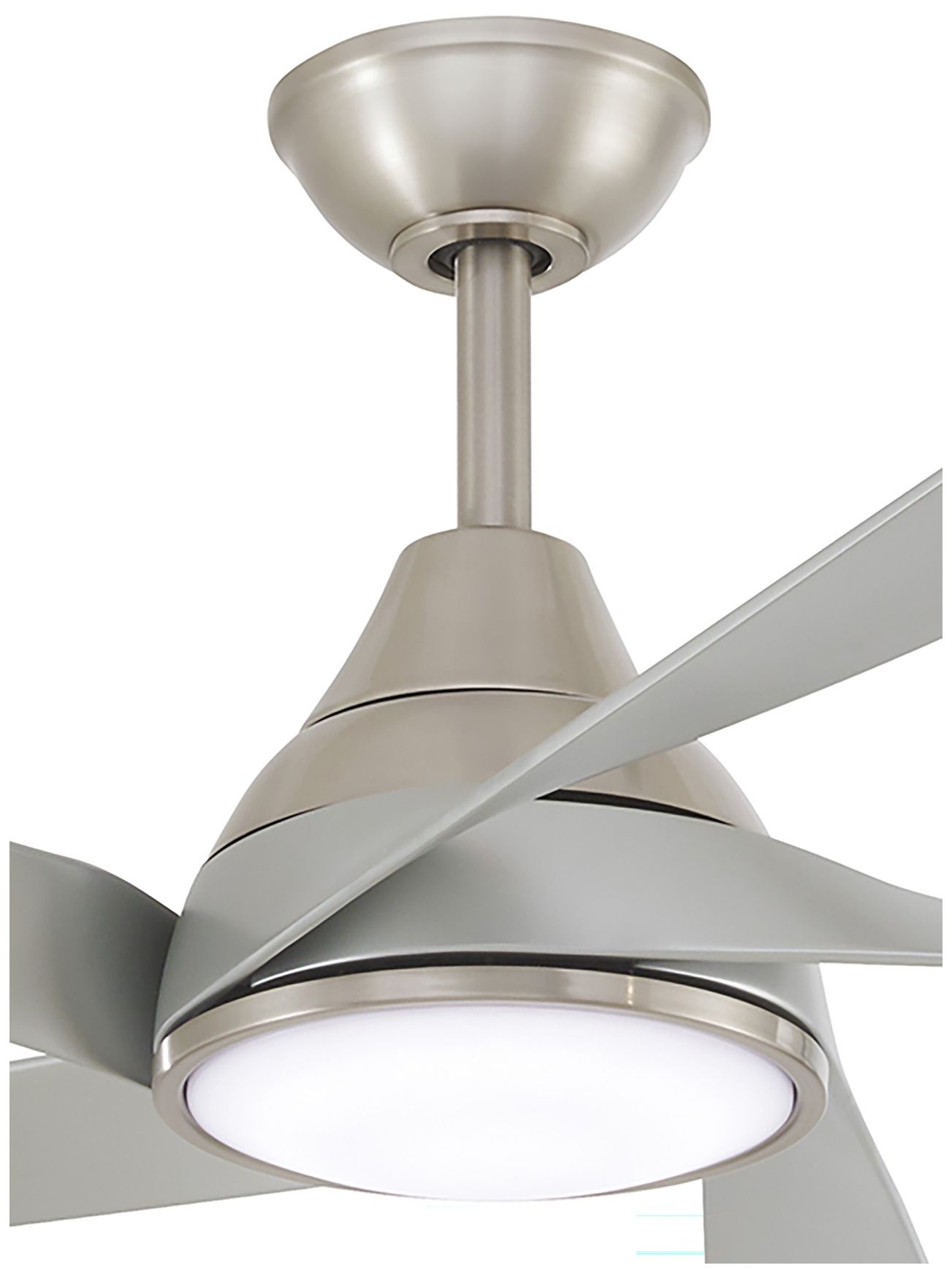 Image 5 Minka Aire Transonic 56-Inch LED Brushed Nickel Ceiling Fan more views