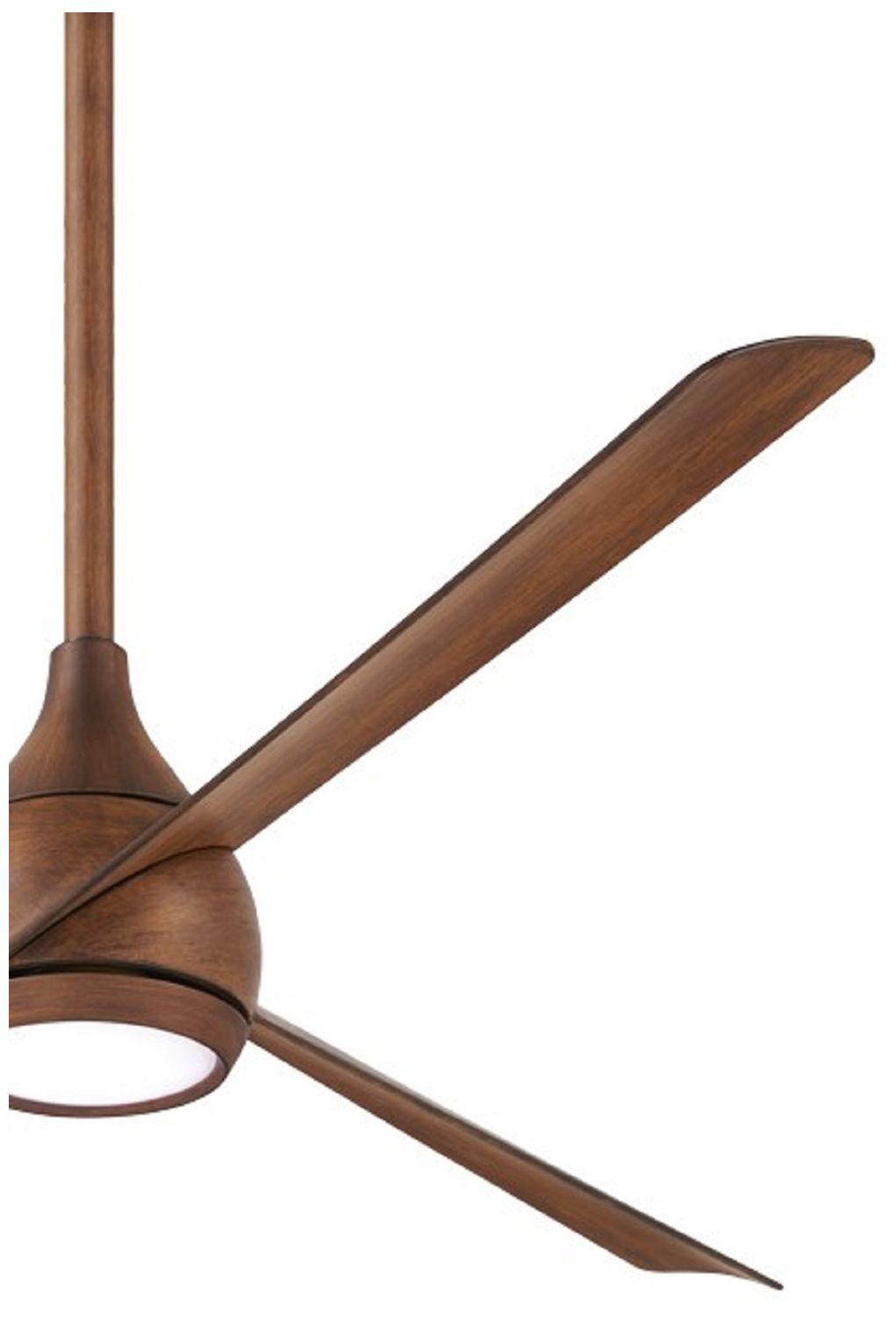 Image 4 Minka Aire Twist 52in LED Distress Koa Indoor Smart Ceiling Fan with Remote more views