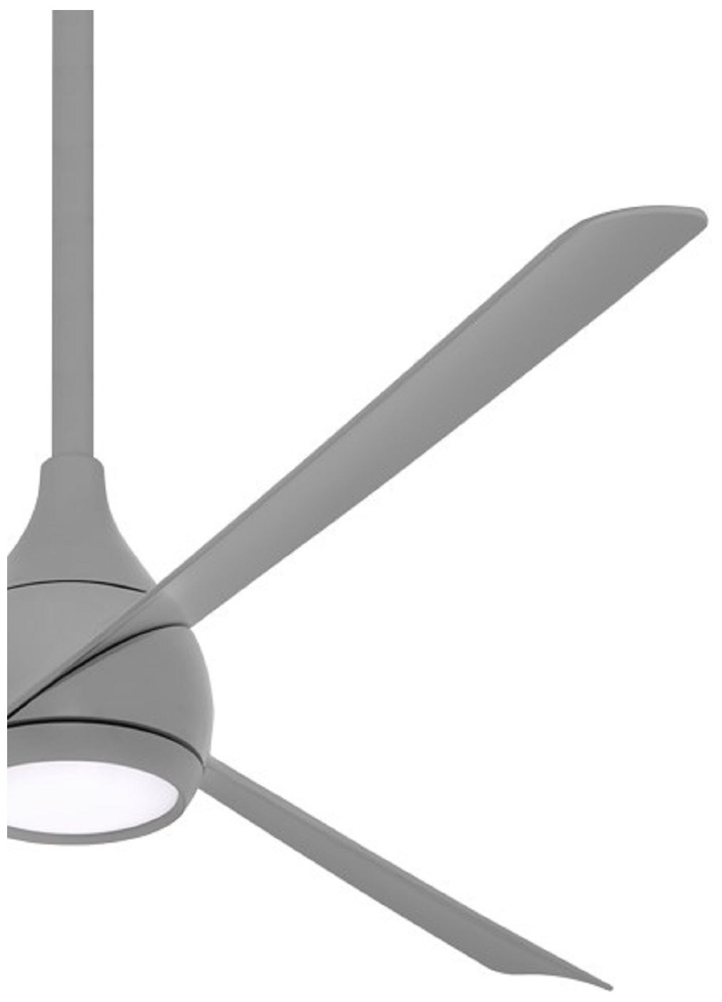 Image 5 Minka Aire Twist LED 52-inch Grey Indoor Ceiling Fan more views
