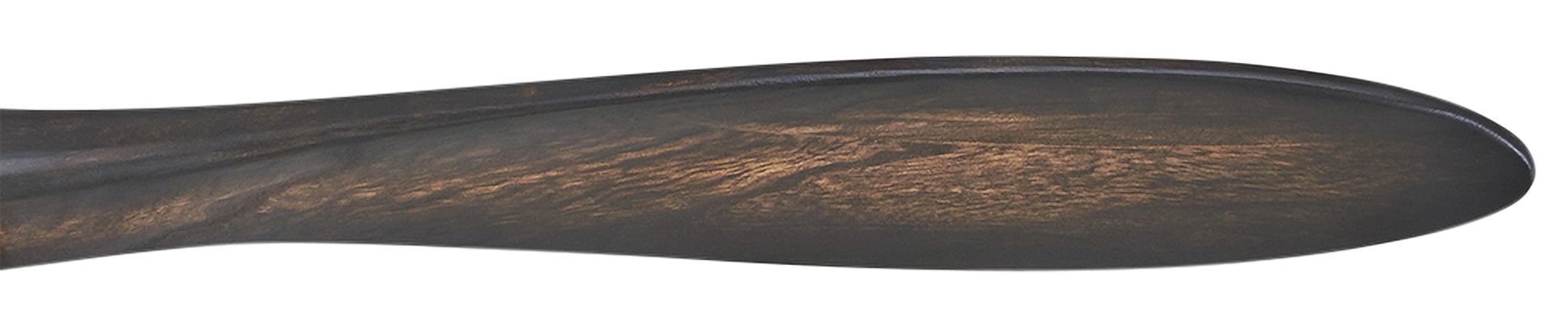 Image 5 Minka Aire Vapor 60-in LED Black and Koa Indoor Ceiling Fan with Remote more views