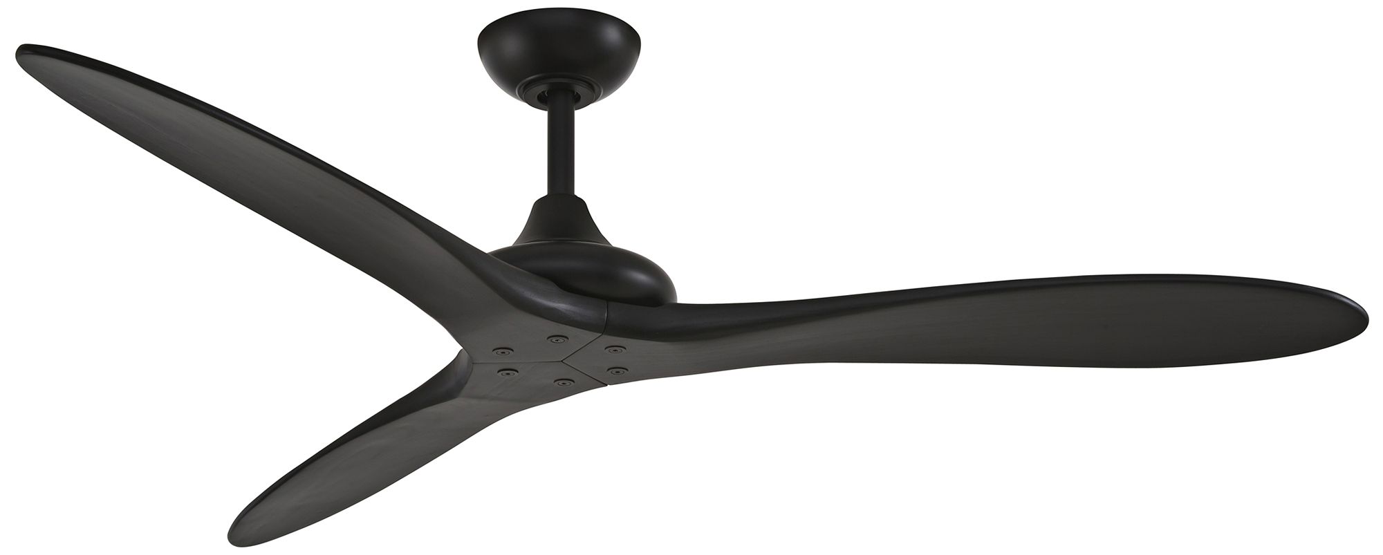 Minka Aire Vapor 60-in LED Coal Black Indoor Ceiling Fan with Remote