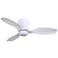 Minka-Aire Ventiara 36-in LED Flat White Indoor/Outdoor 3-Blade Ceiling Fan