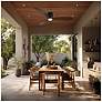 4_Minka-Aire Ventiara 52-in LED Coal Black Indoor/Outdoor 3-Blade Ceiling Fan more views
