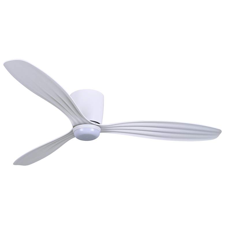 Image 1 Minka-Aire Ventiara 52-in LED Flat White Indoor/Outdoor 3-Blade Ceiling Fan