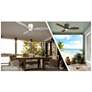 2_Minka-Aire Ventiara 52-in LED Flat White Indoor/Outdoor 3-Blade Ceiling Fan more views