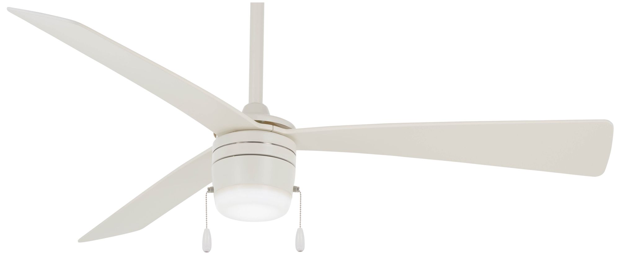 Image 2 Minka Aire Vital 44-inch LED Flat White Indoor Ceiling Fan