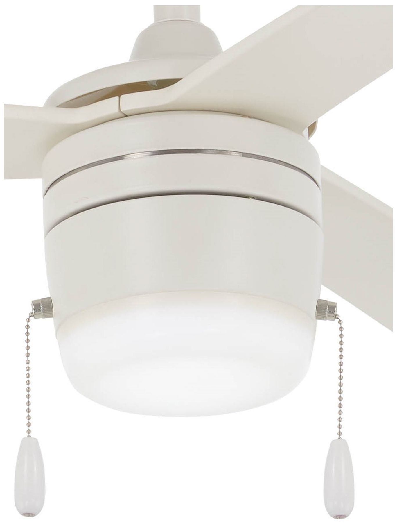 Image 3 Minka Aire Vital 44-inch LED Flat White Indoor Ceiling Fan more views