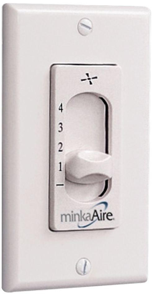 Minka Aire Wall Mount Fan Control WC105-WH