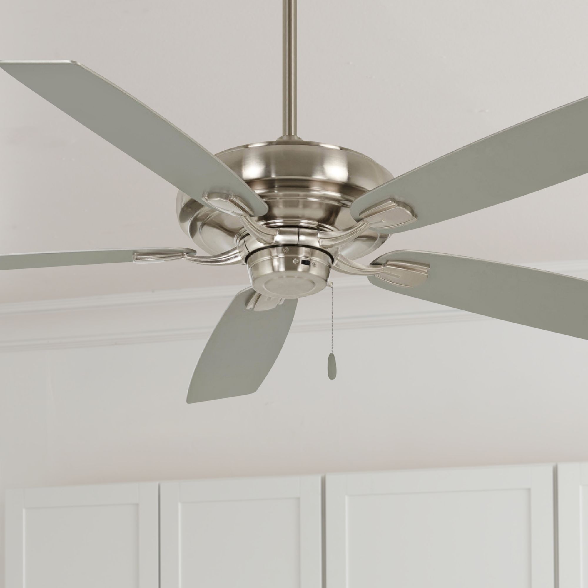 Thumbnail1 of Minka Aire Watt 60-inch Brushed Nickel Indoor Ceiling Fan
