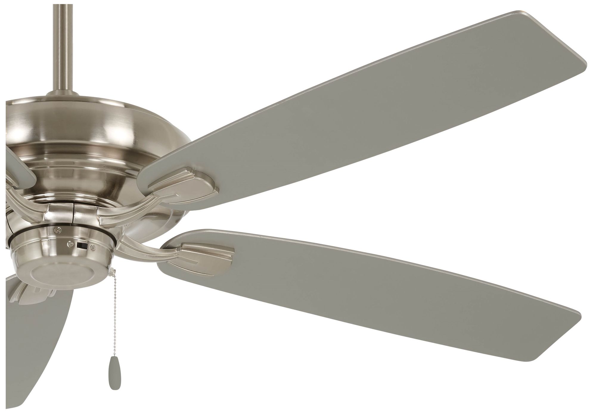 Thumbnail3 of Minka Aire Watt 60-inch Brushed Nickel Indoor Ceiling Fan more views
