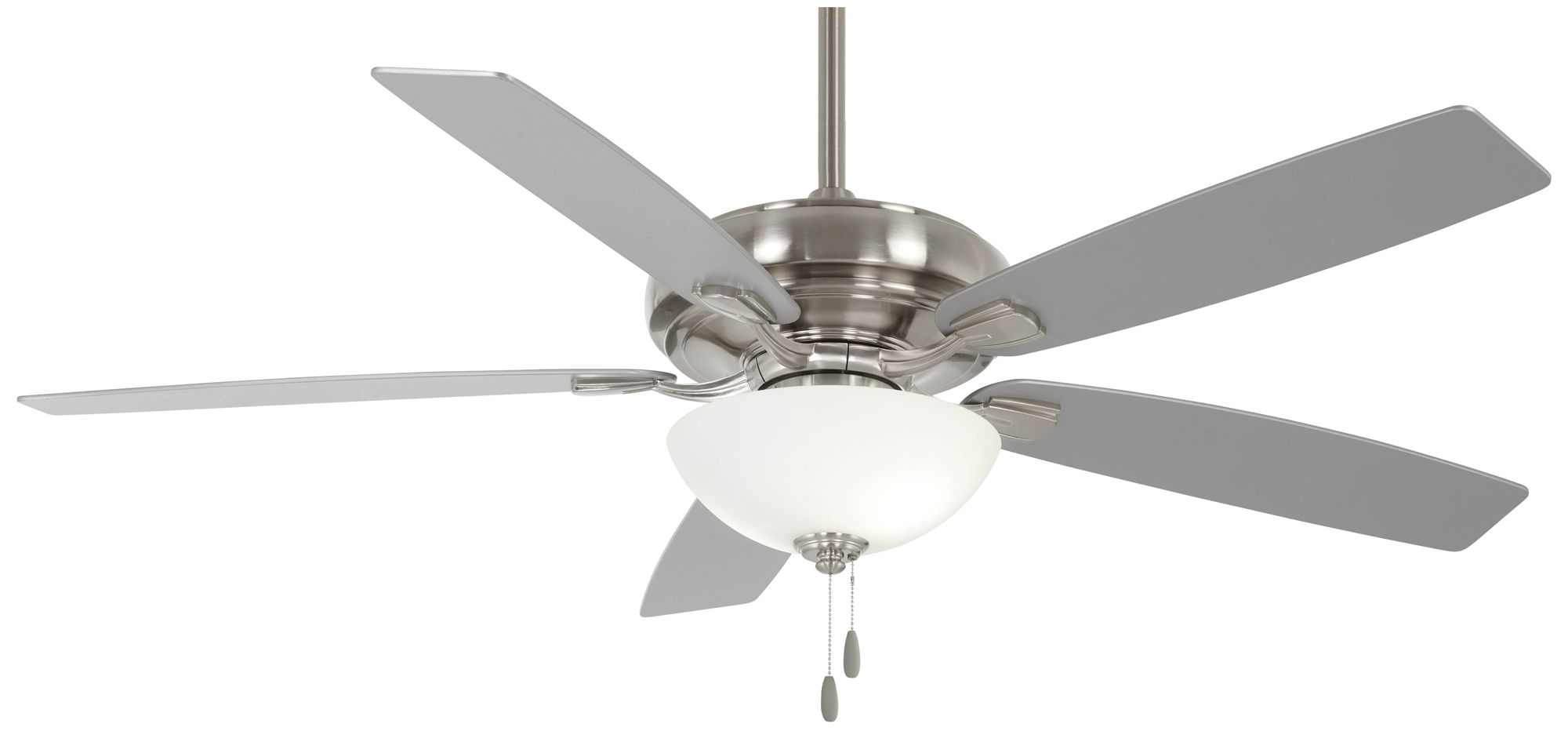 Thumbnail2 of Minka-Aire Watt II 60-in LED Brushed Nickel Indoor 5-Blade Ceiling Fan