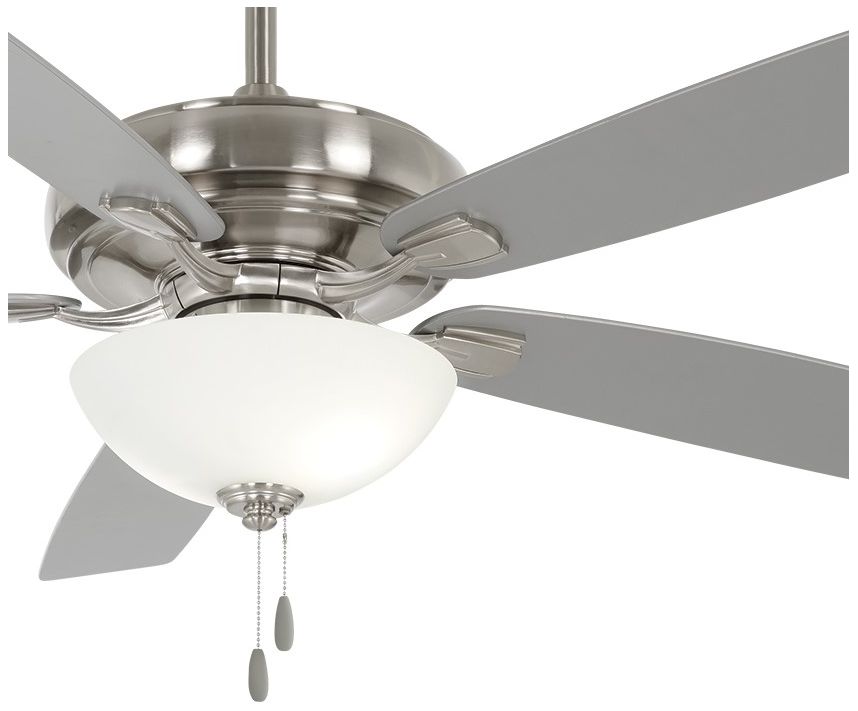 Thumbnail3 of Minka-Aire Watt II 60-in LED Brushed Nickel Indoor 5-Blade Ceiling Fan more views