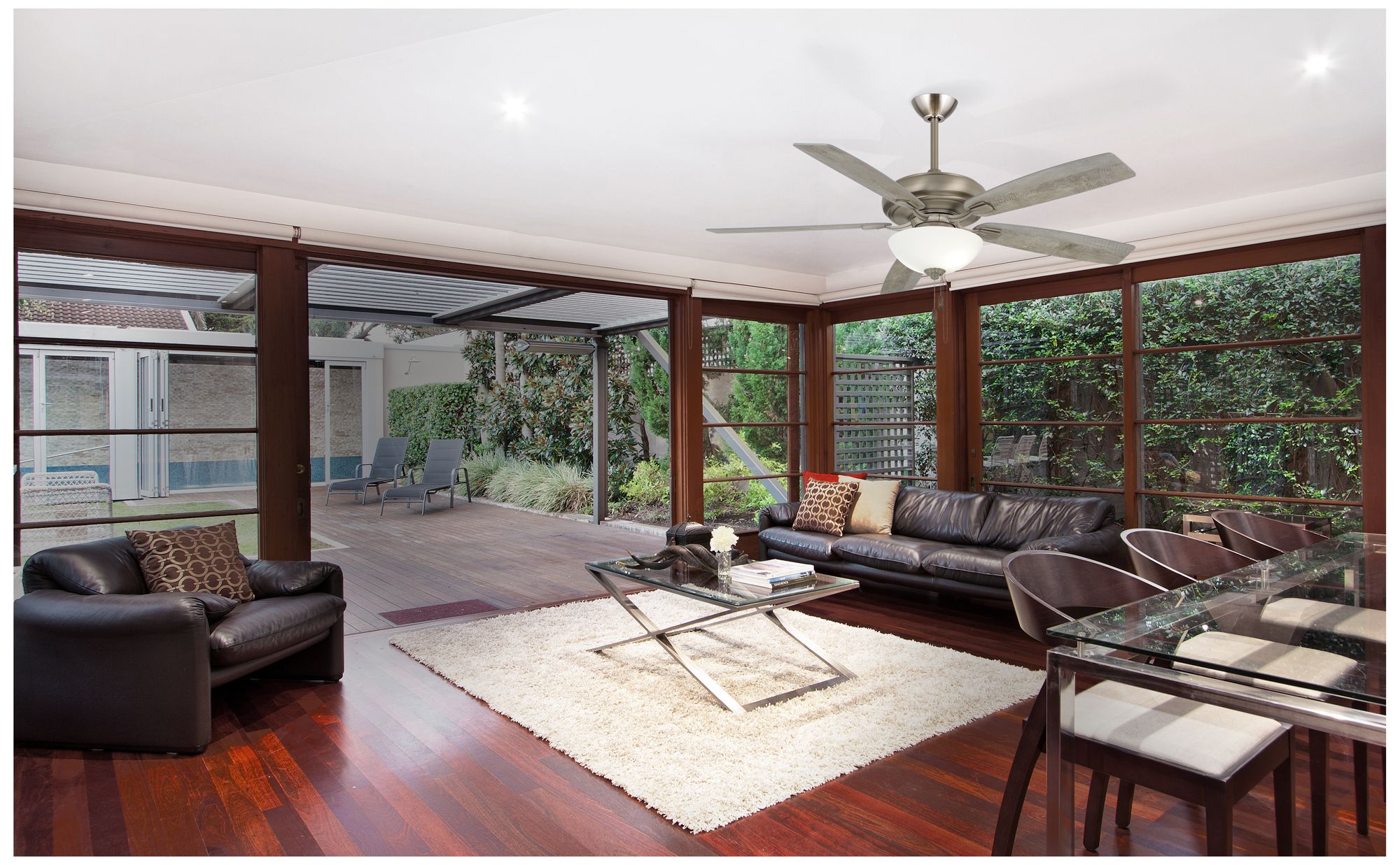 Image 5 Minka-Aire Watt II 60-in LED Burnished Nickel Indoor 5-Blade Ceiling Fan more views