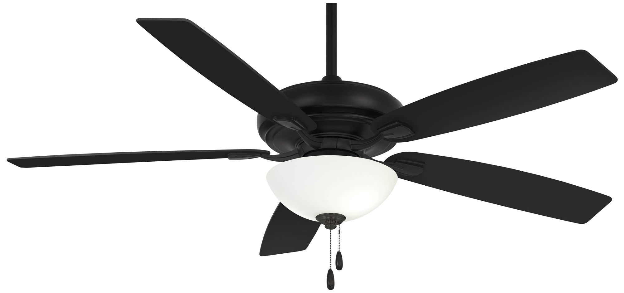 Image 2 Minka-Aire Watt II 60-in LED Coal Black Indoor 5-Blade Ceiling Fan