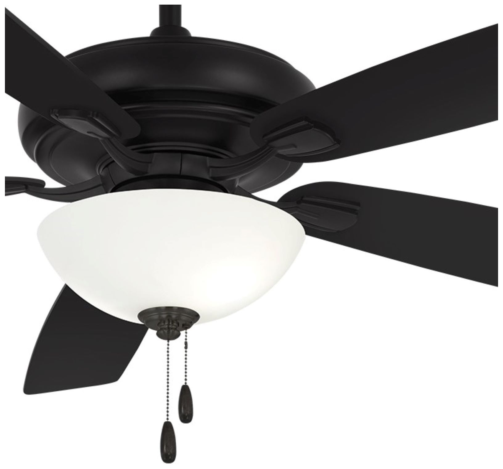 Image 3 Minka-Aire Watt II 60-in LED Coal Black Indoor 5-Blade Ceiling Fan more views