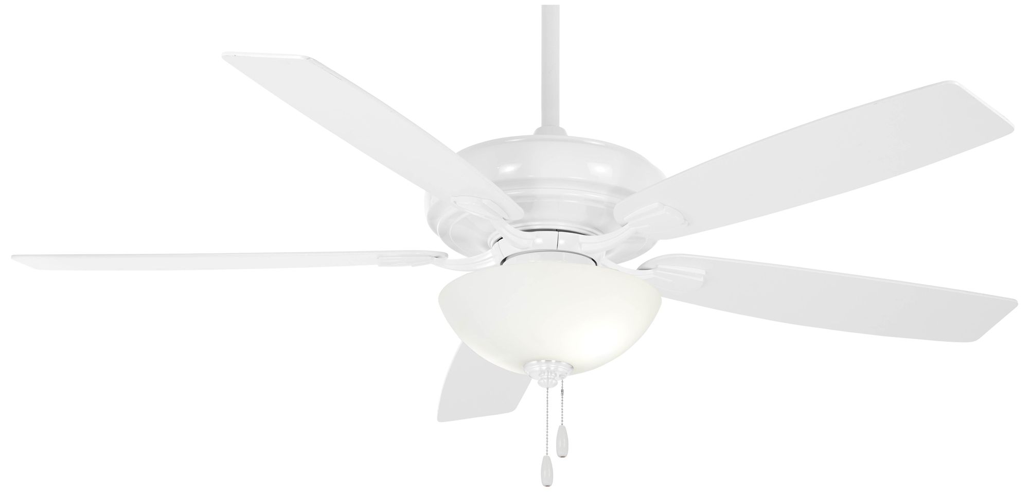 Image 2 Minka-Aire Watt II 60-in LED White Indoor 5-Blade Ceiling Fan