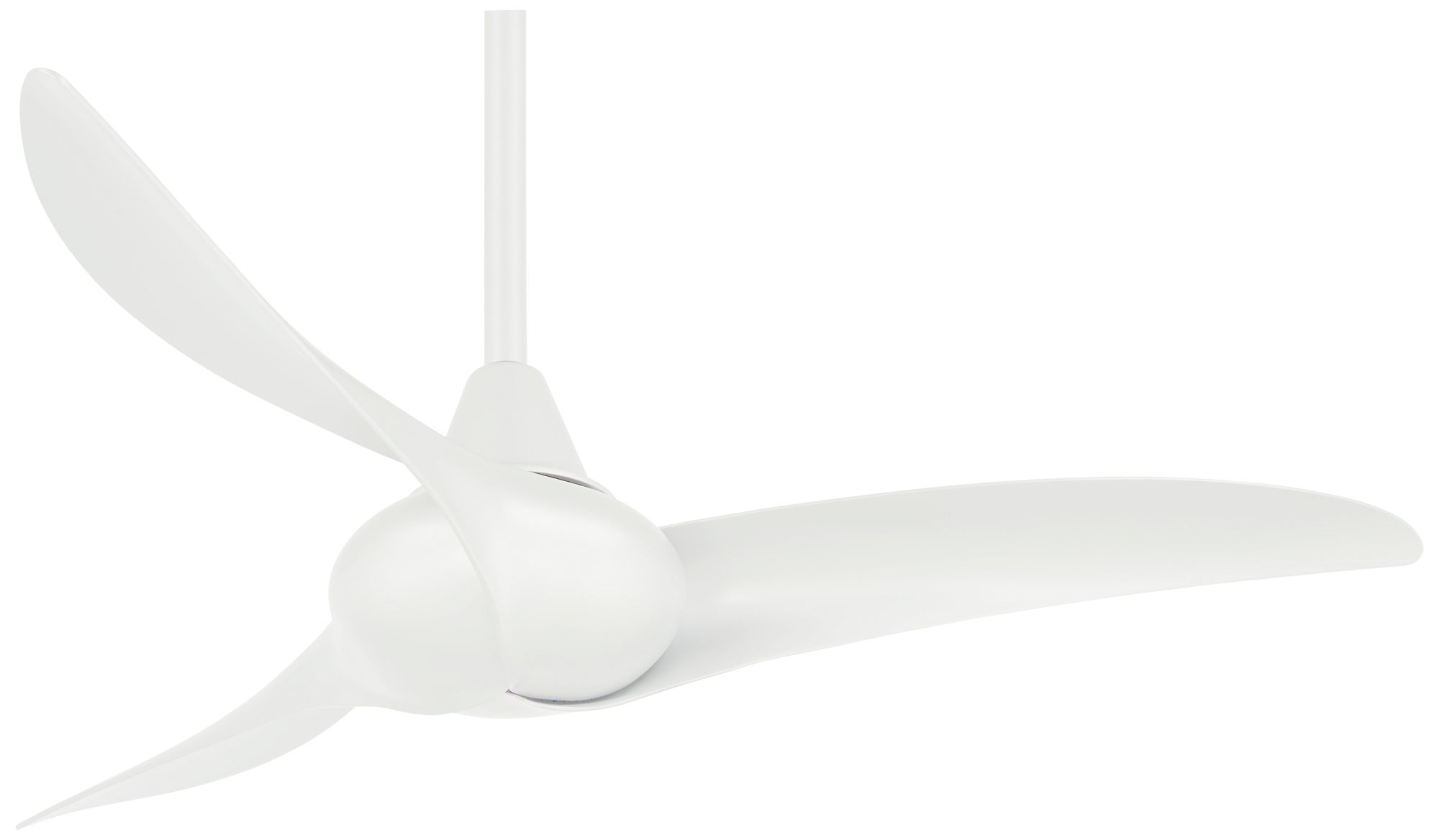 Image 2 Minka Aire Wave 44-inch White Indoor Ceiling Fan with Remote