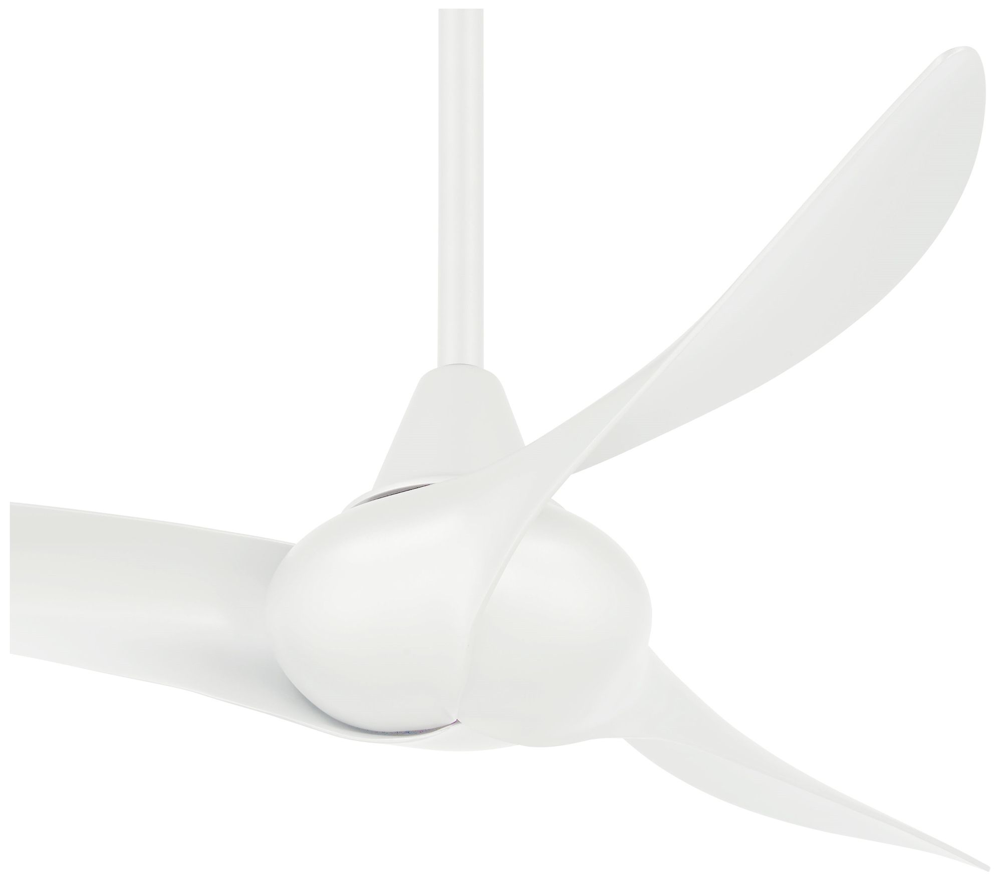 Image 3 Minka Aire Wave 44-inch White Indoor Ceiling Fan with Remote more views