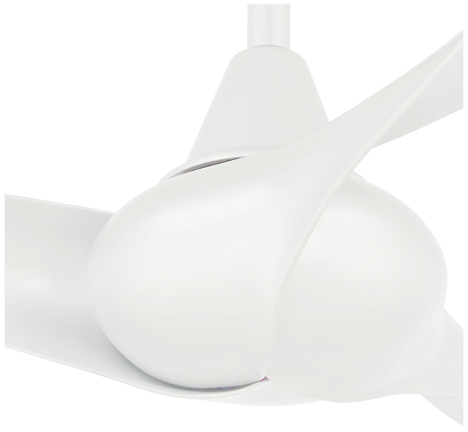 Image 4 Minka Aire Wave 44-inch White Indoor Ceiling Fan with Remote more views