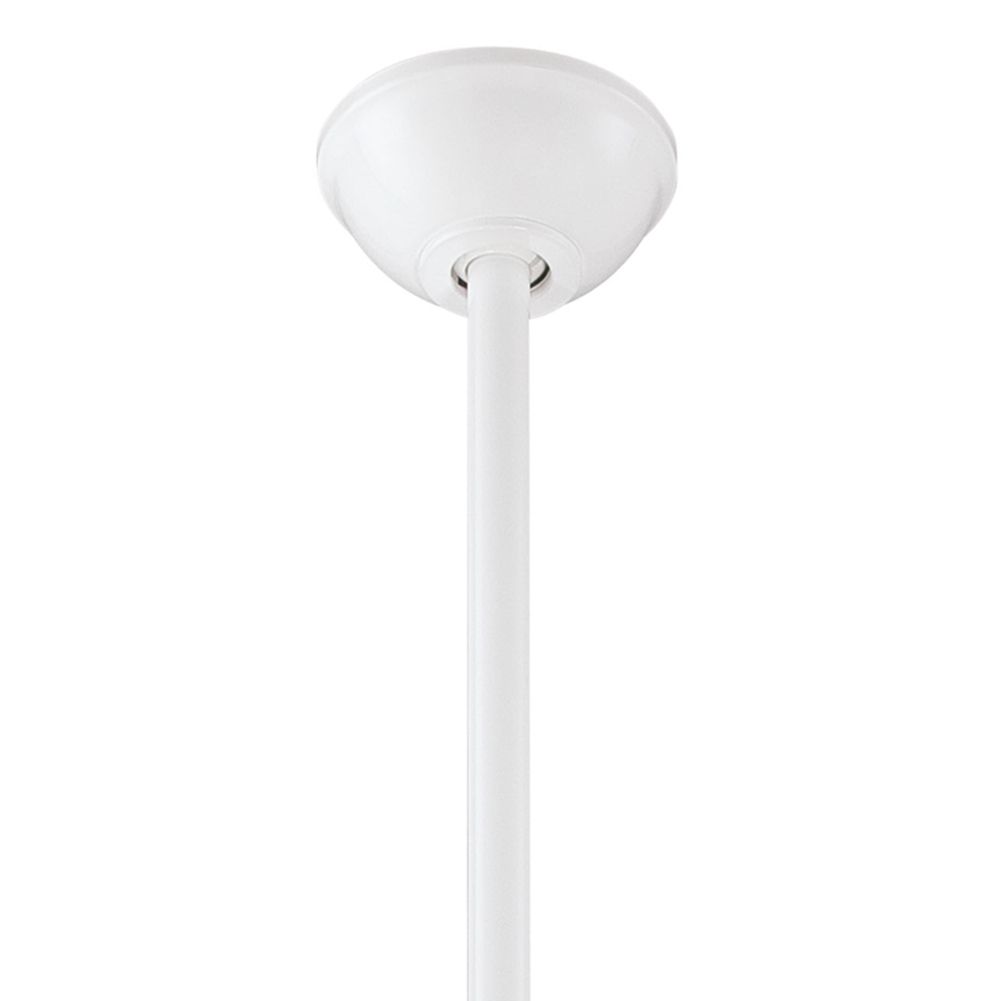 Image 4 Minka Aire Wave 52-inch White 3-Blade Indoor Ceiling Fan with Remote more views