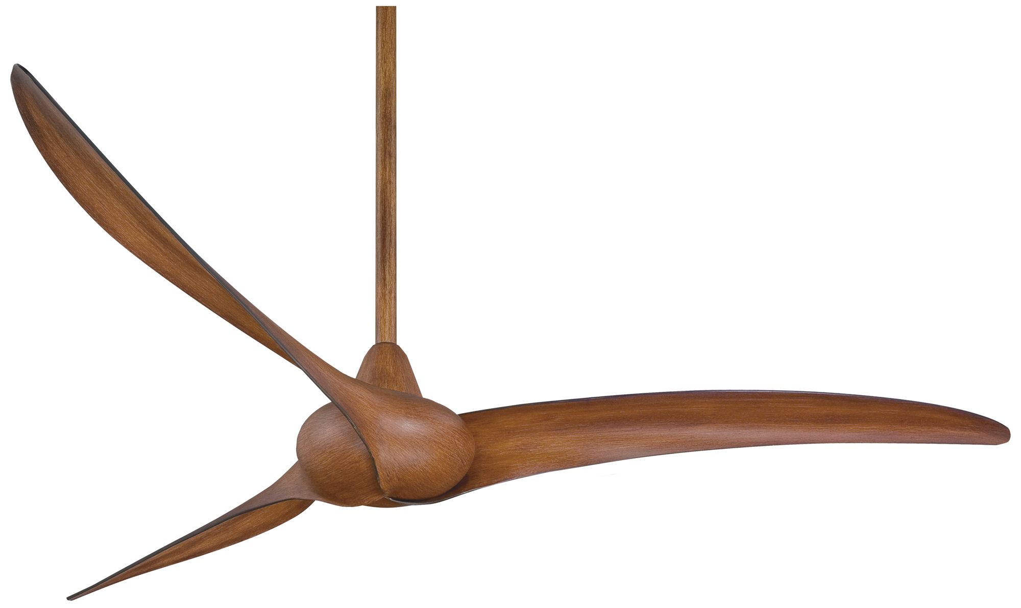 Image 2 Minka Aire Wave 65-inch Distressed Koa Indoor Ceiling Fan with Remote