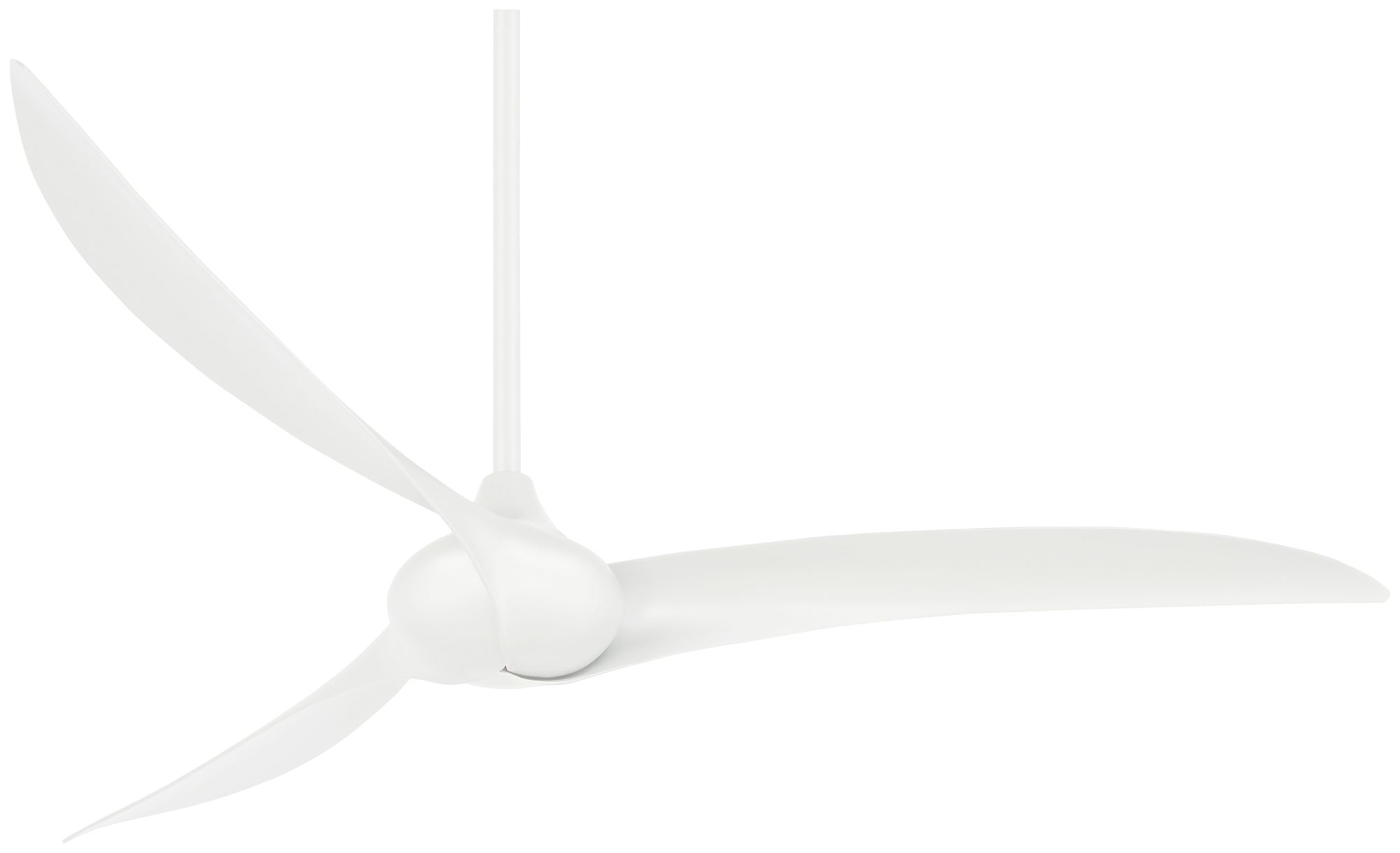 Minka Aire Wave 65-inch White Indoor Ceiling Fan with Remote