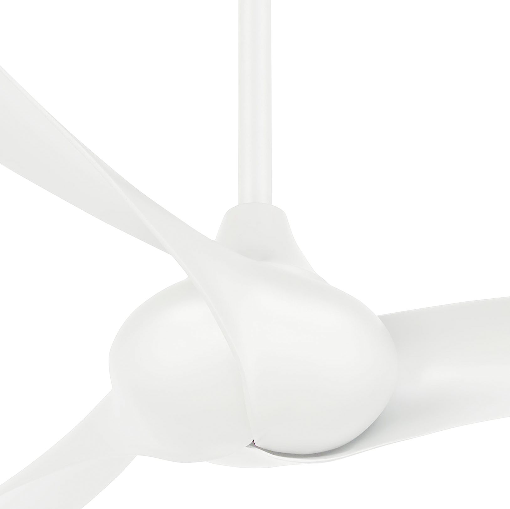 Image 3 Minka Aire Wave 65-inch White Indoor Ceiling Fan with Remote more views