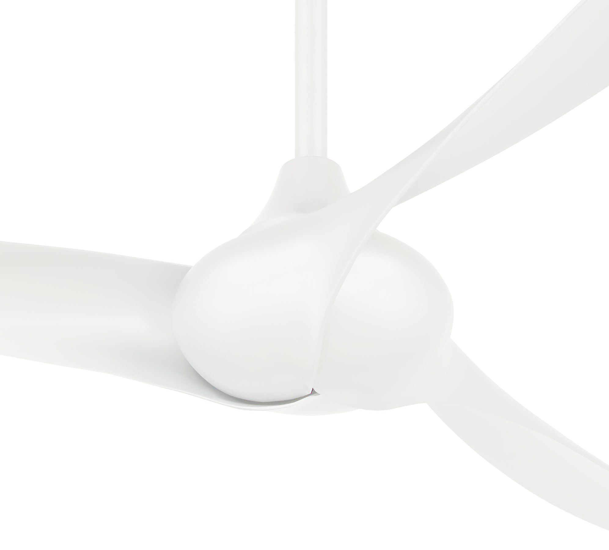 Image 5 Minka Aire Wave 65-inch White Indoor Ceiling Fan with Remote more views