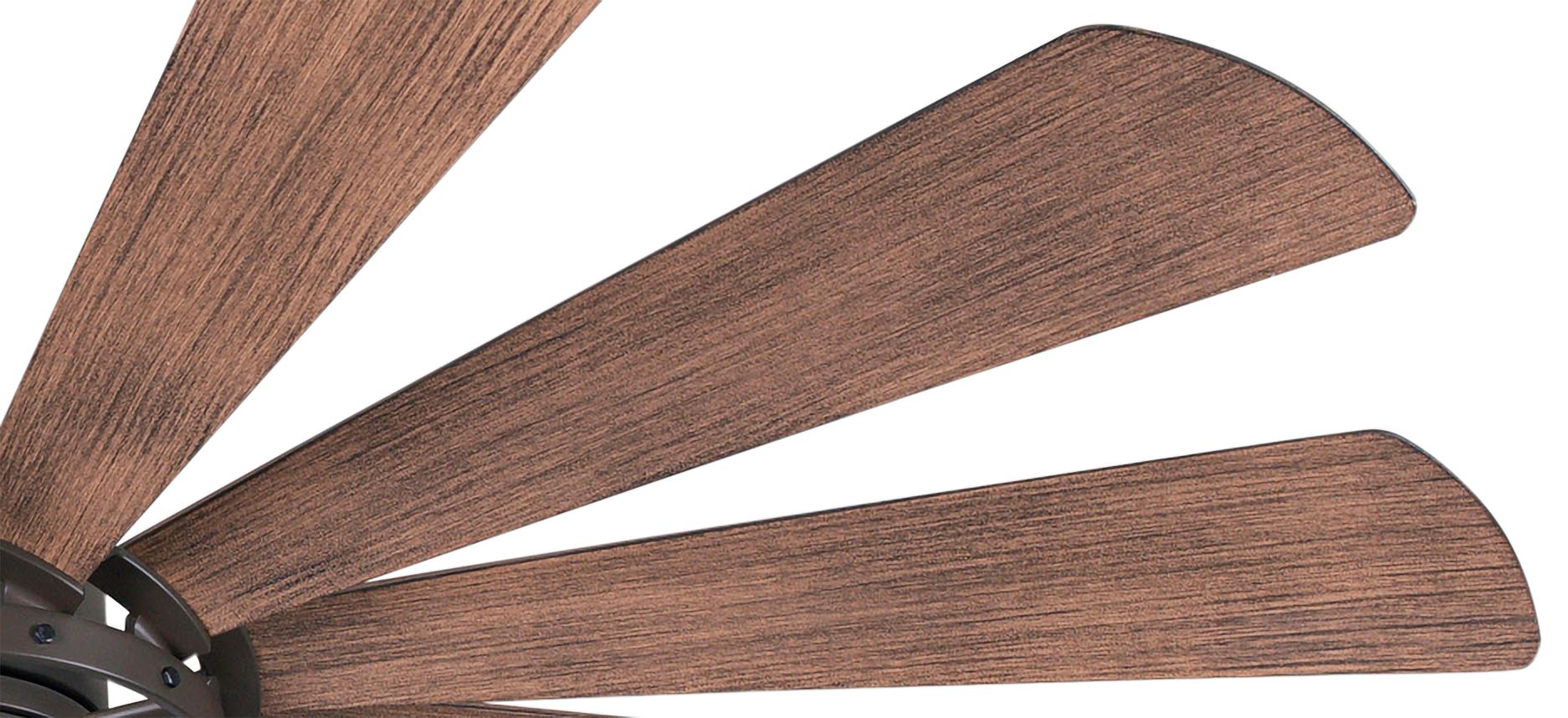 Image 4 Minka-Aire Windmolen 65-in LED Oil Rubbed Bronze Outdoor Smart Ceiling Fan more views