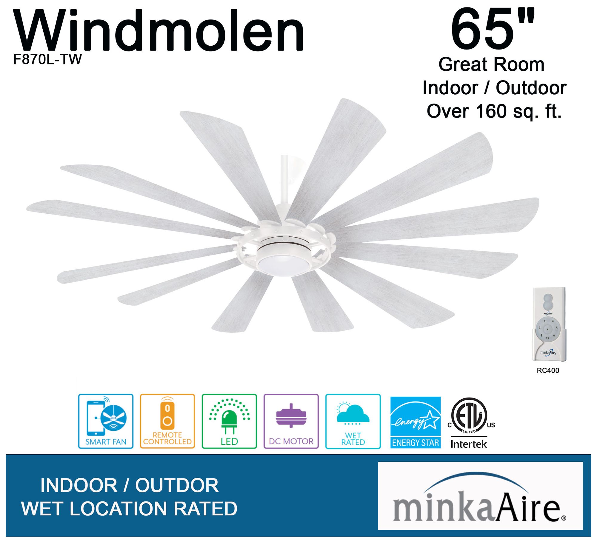 Minka Aire Windmolen Ceiling Fan Lamps Plus