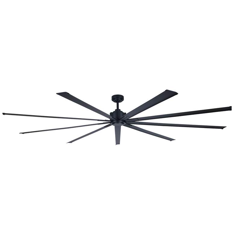 Image 1 Minka-Aire Xtreme 96-in Coal Black Indoor 9-Blade Ceiling Fan