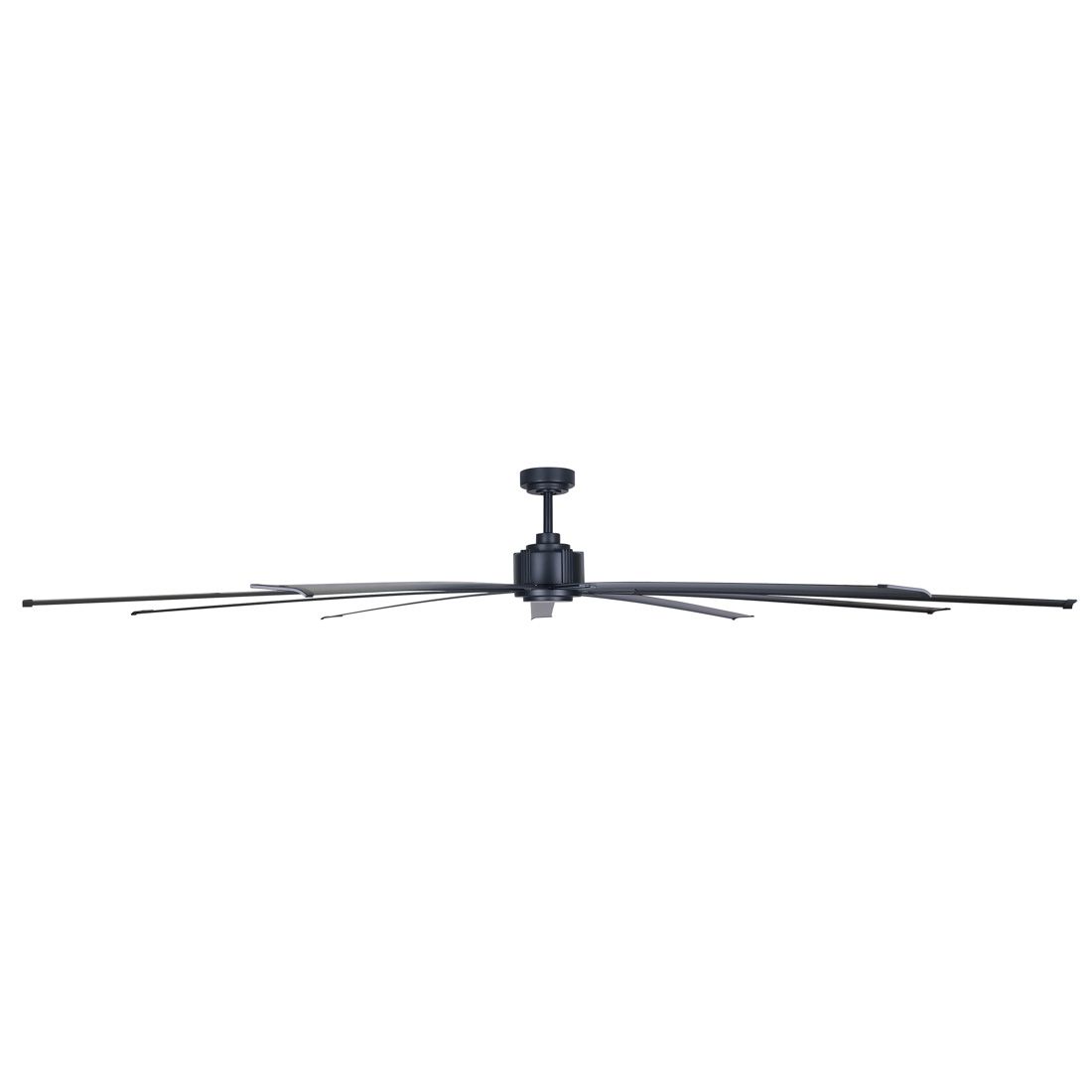 Image 6 Minka-Aire Xtreme 96-in Coal Black Indoor 9-Blade Ceiling Fan more views