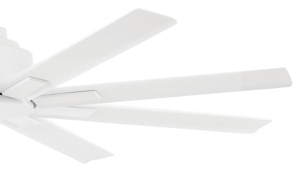 Image 4 Minka-Aire Xtreme H20 52-inch Flat White Outdoor Ceiling Fan with Remote more views