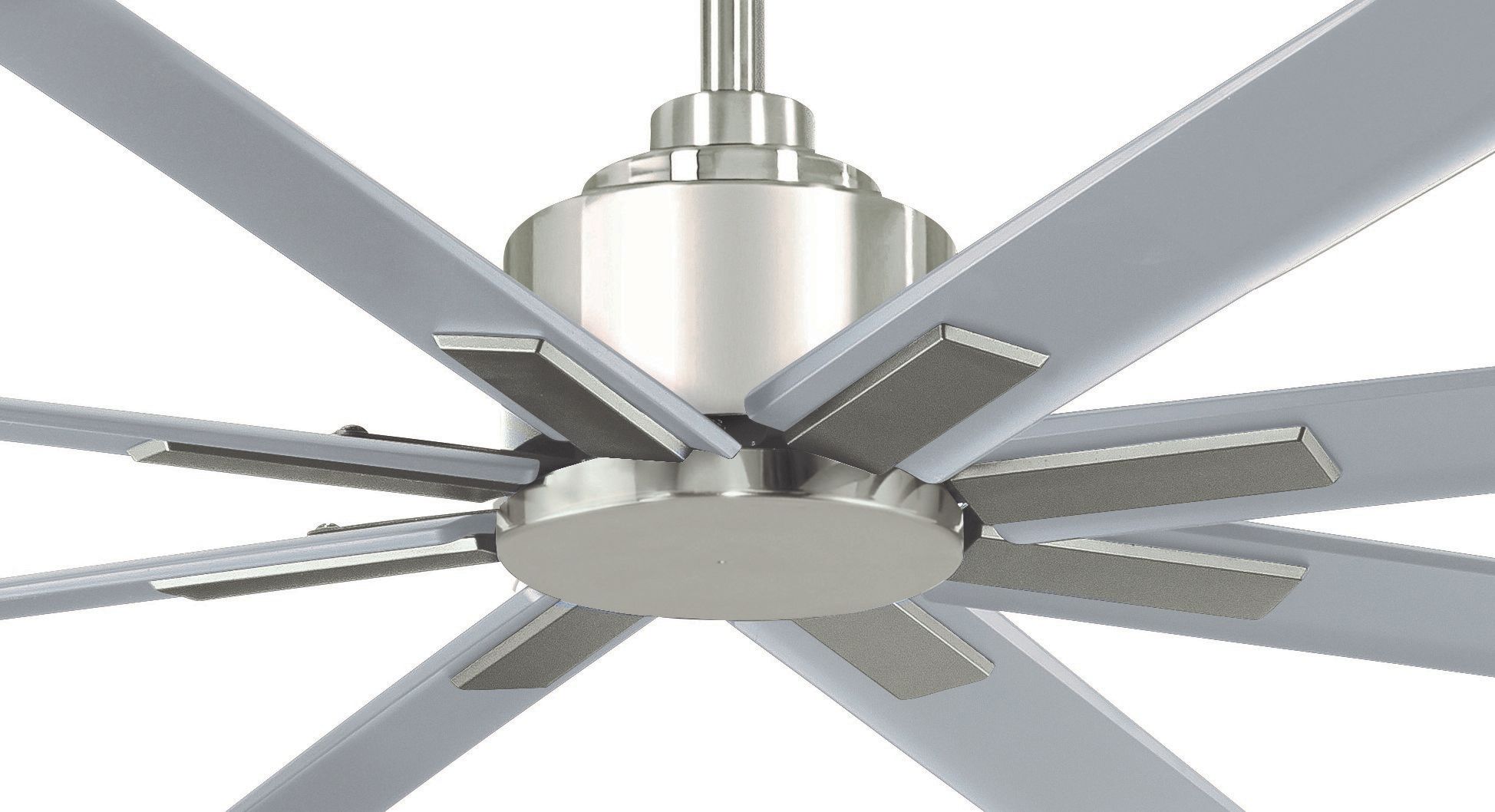 Image 4 Minka-Aire Xtreme H20 52in Brush Nickel Wet Outdoor Ceiling Fan with Remote more views