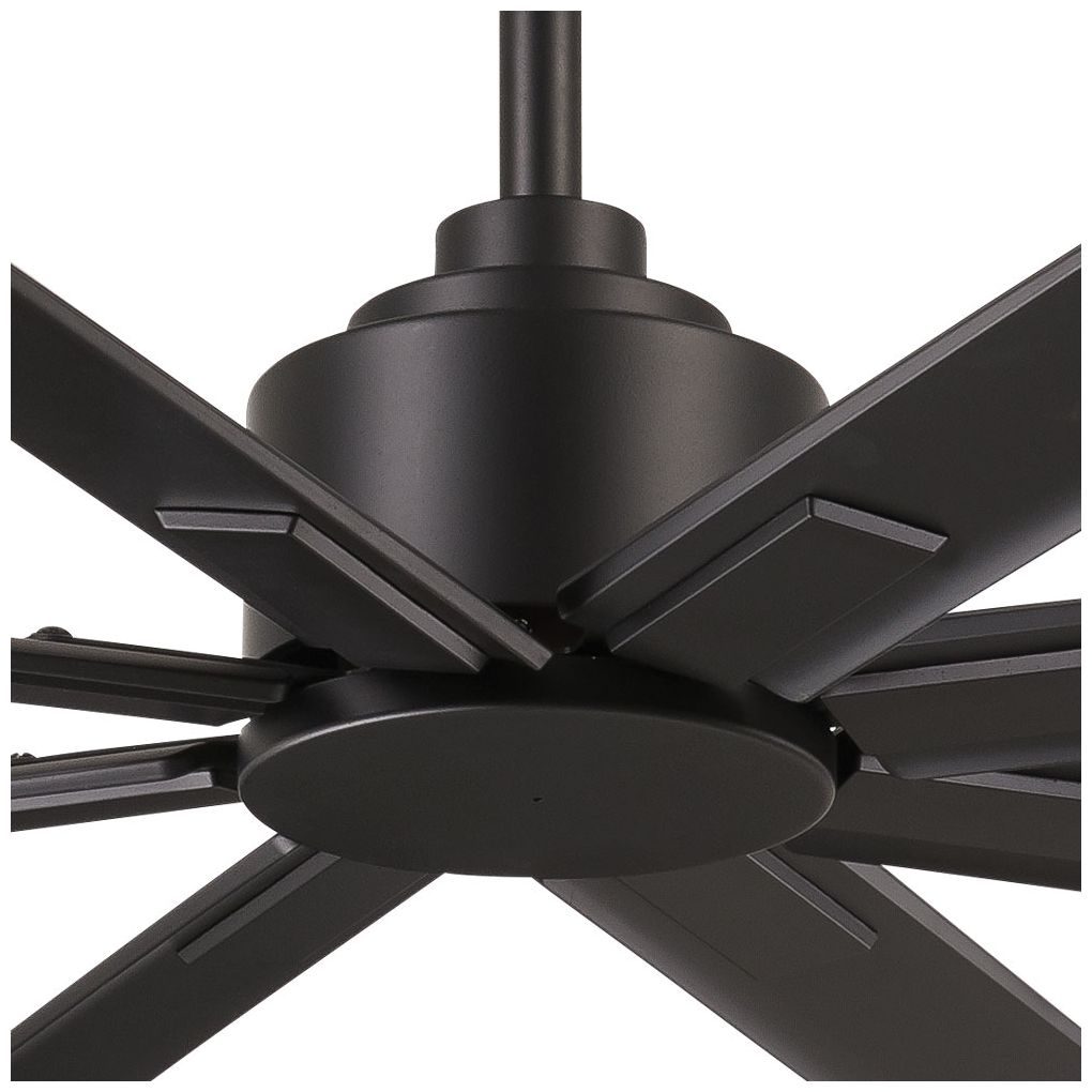 Image 3 Minka-Aire Xtreme H20 65-inch Coal Black 8-Blade Outdoor Ceiling Fan more views