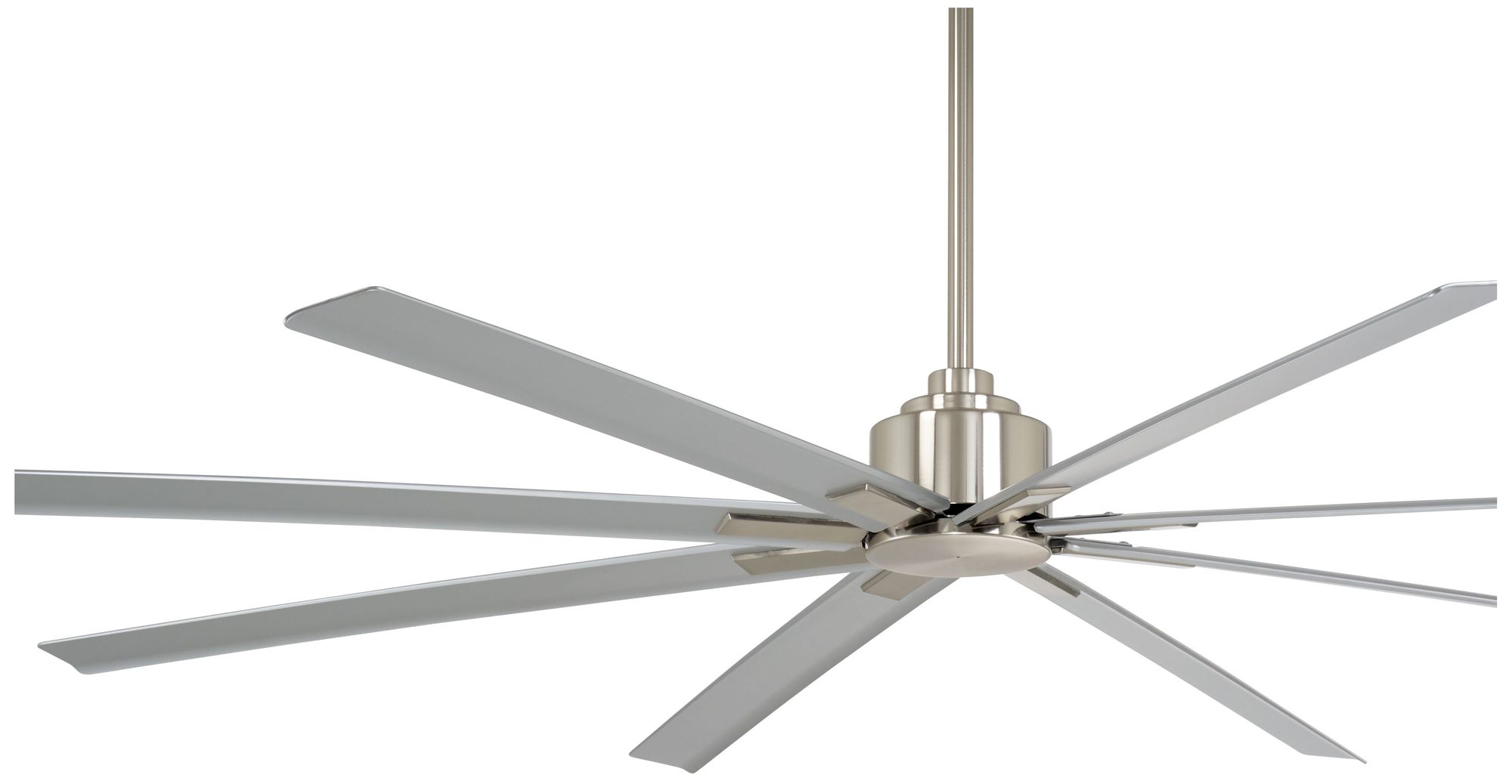 Image 4 Minka-Aire Xtreme H20 84-in Brushed Nickel Wet 8-Blade Outdoor Ceiling Fan more views