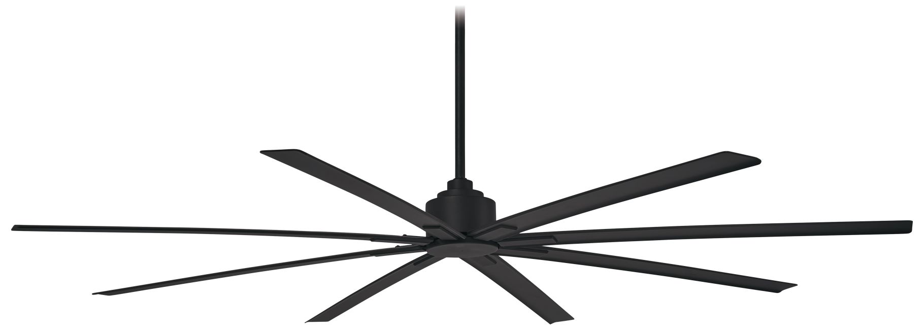 Image 2 Minka-Aire Xtreme H20 84-inch Coal Black 8-Blade Outdoor Ceiling Fan