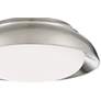 2_Minka Anastasia 15" Nickel and White Flush Mount LED Ceiling Light more views
